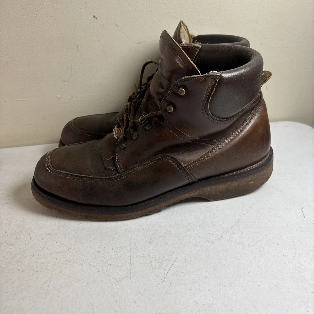 Red Wing 2156 Men's 11 Chukka Ankle Work Distressed Brown Leather Boots Shoes‎